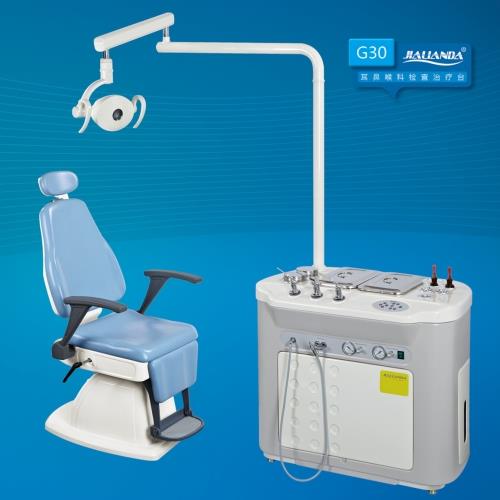 Ent Workstation con sorgente di luce fredda integrata